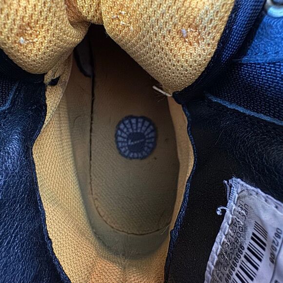 Y2K Nike ACG Women’s Combat Hiking Black And Yellow Boots Size 8 Outdoor Durable - Picture 9 of 10